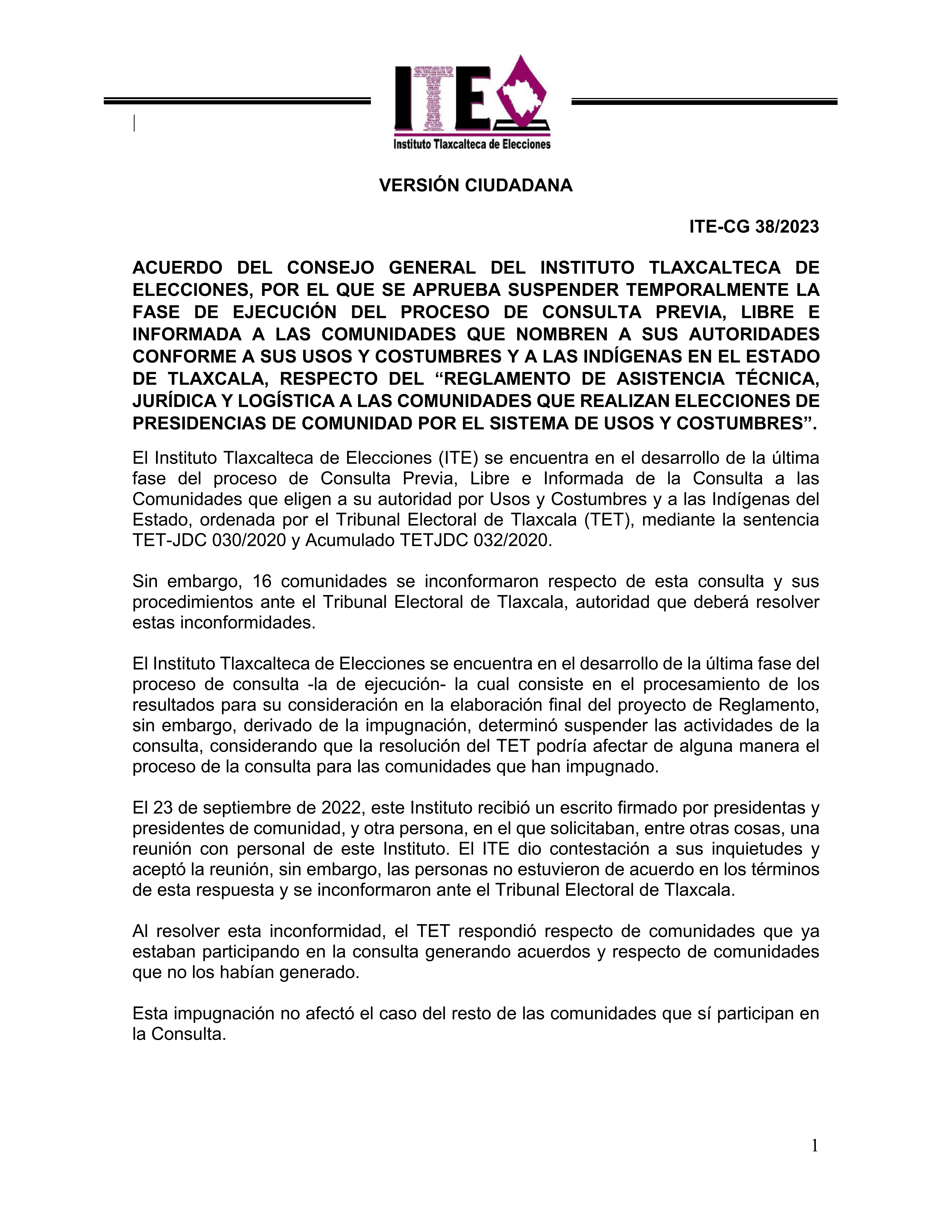 ACUERDO ITE-CG 16-2023